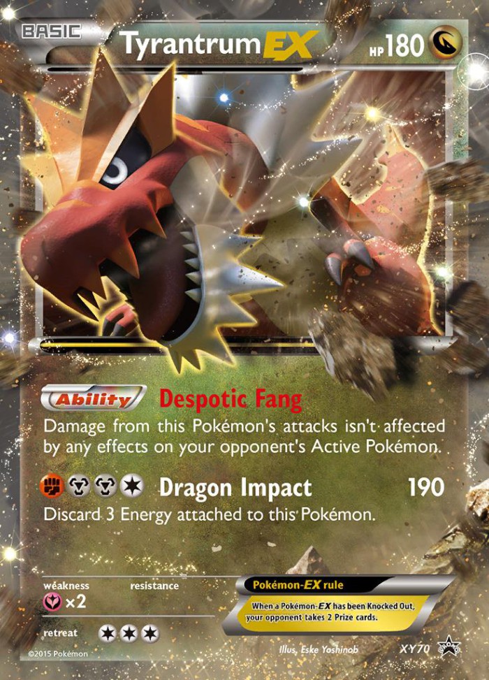 Carte Pokémon: Tyrantrum EX [Rexillius EX]