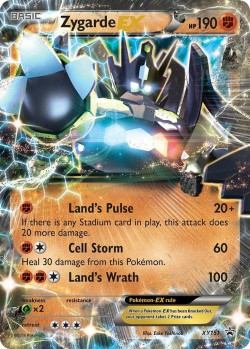 Carte Pokémon: Zygarde EX