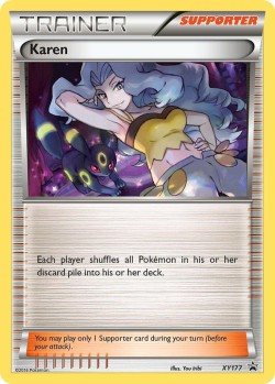 Carte Pokémon: Karen