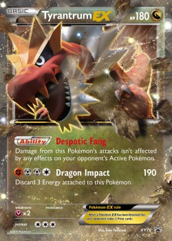 Carte Pokémon: Tyrantrum EX