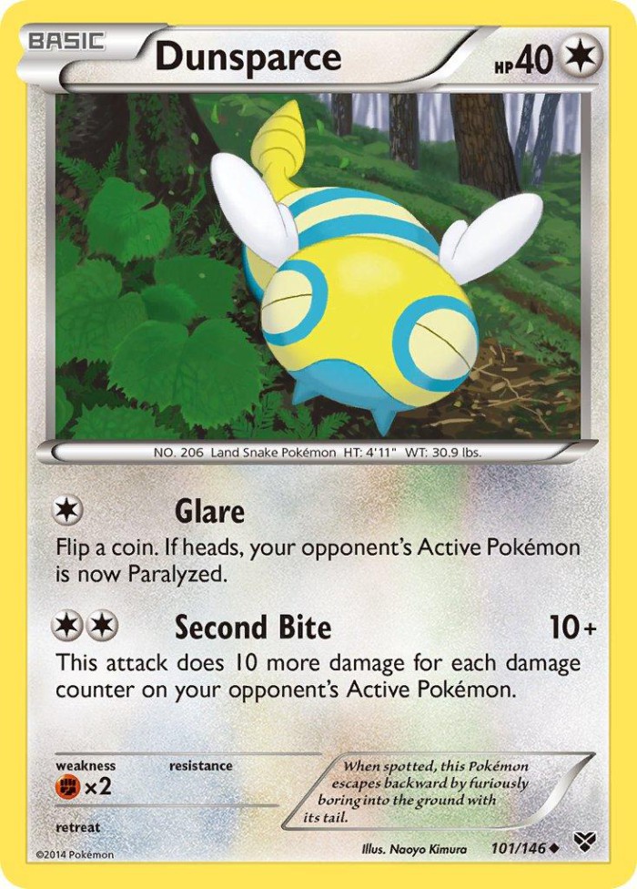 Carte Pokémon: Dunsparce [Insolourdo]