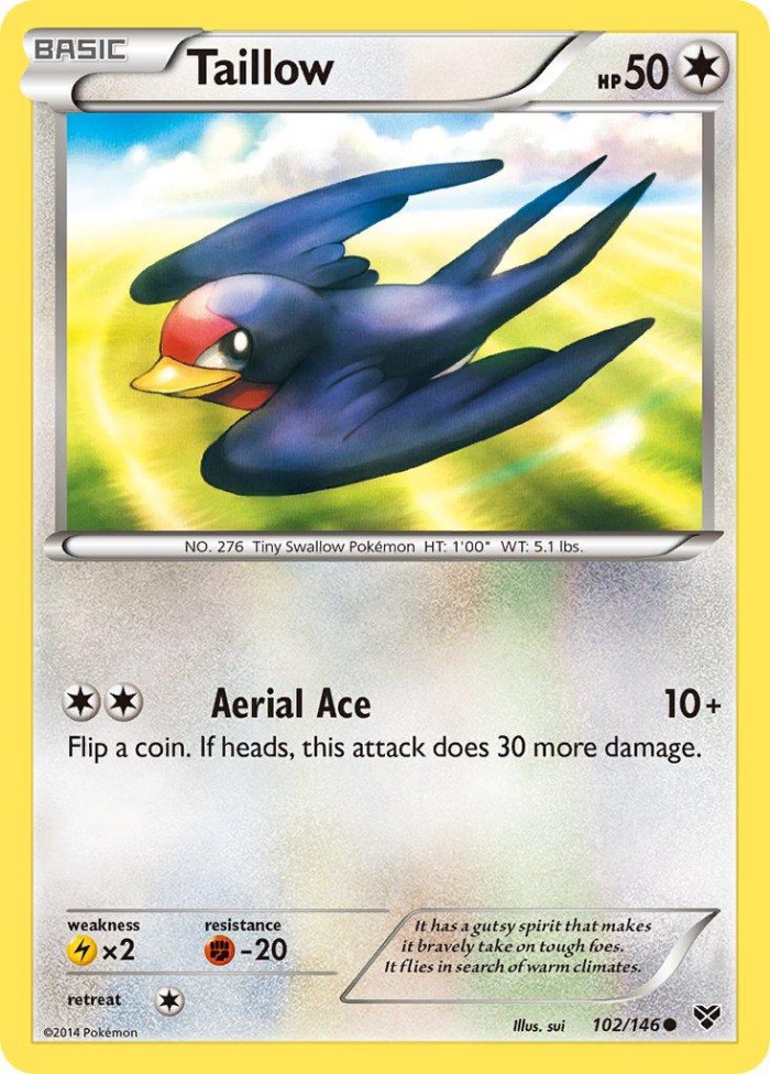 Carte Pokémon: Taillow [Nirondelle]