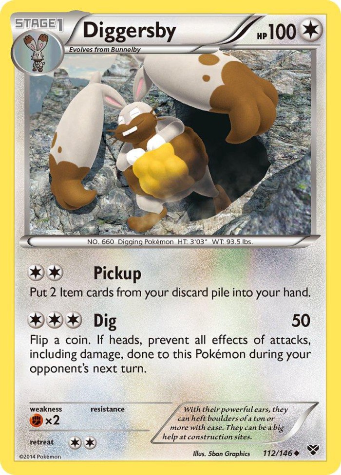 Carte Pokémon: Diggersby [Excavarenne]