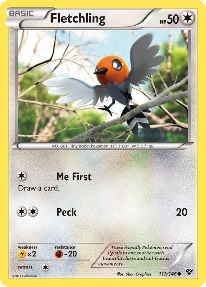 Carte Pokémon: Fletchling [Passerouge]