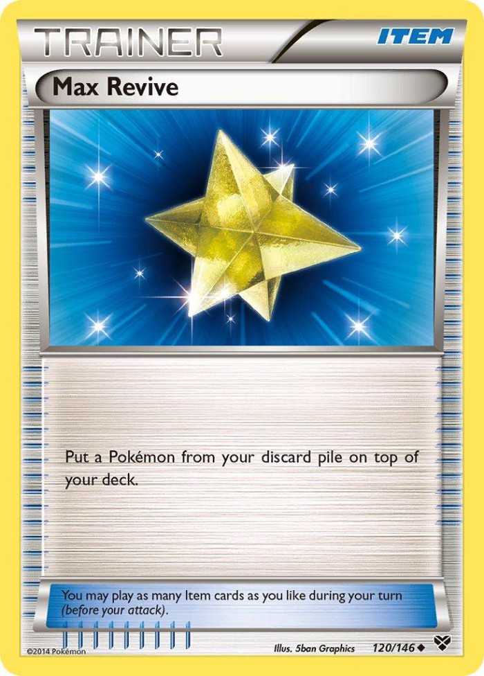 Carte Pokémon: Max Revive [Rappel Max]