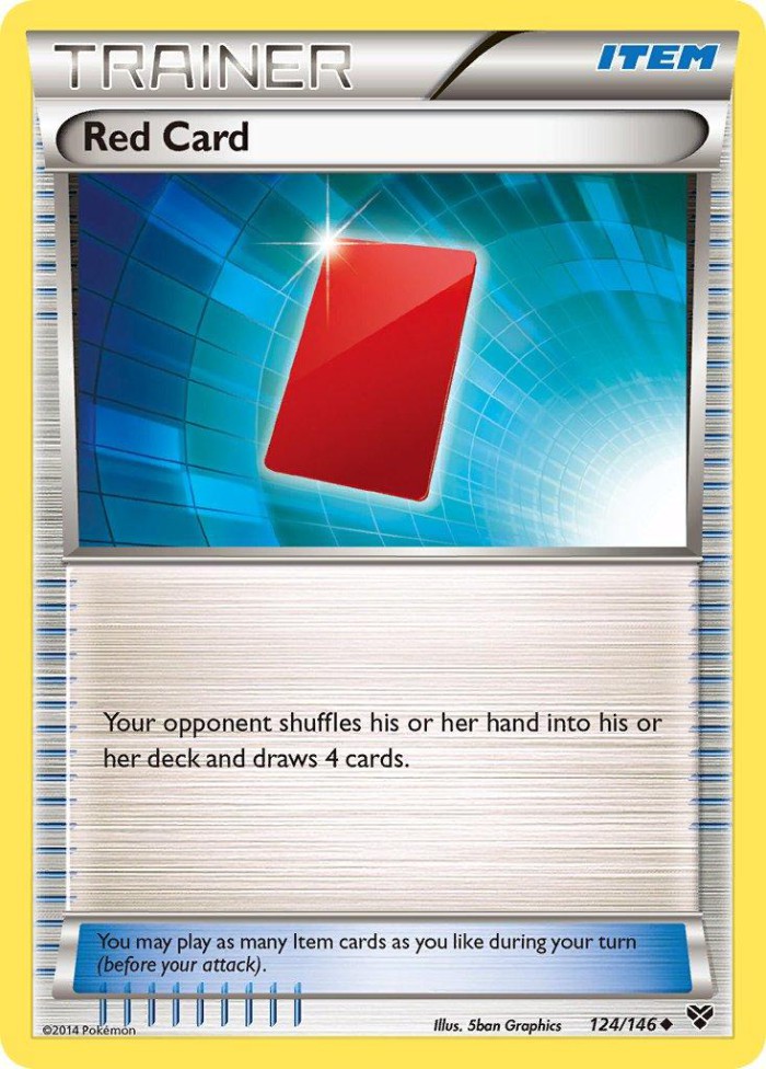 Carte Pokémon: Red Card [Carton Rouge]