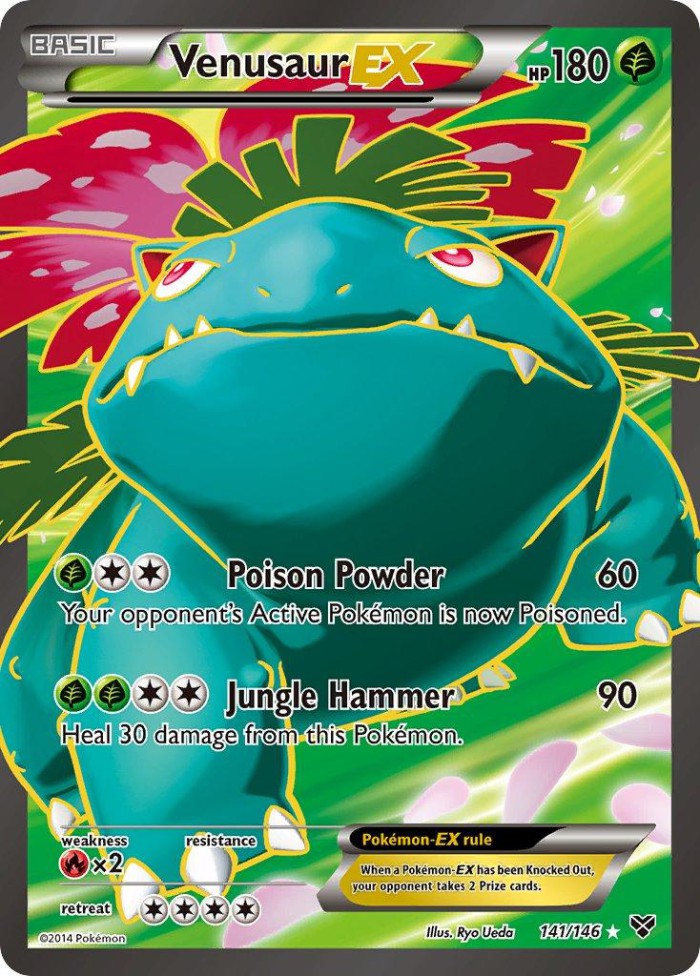 Carte Pokémon: Venusaur EX [Florizarre EX]