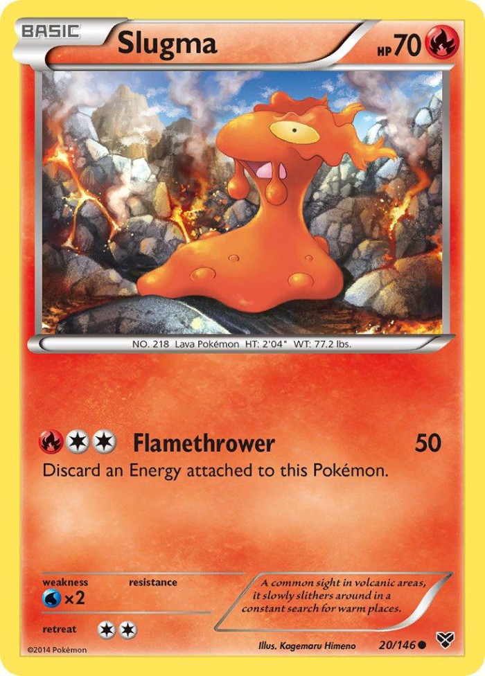 Carte Pokémon: Slugma [Limagma]