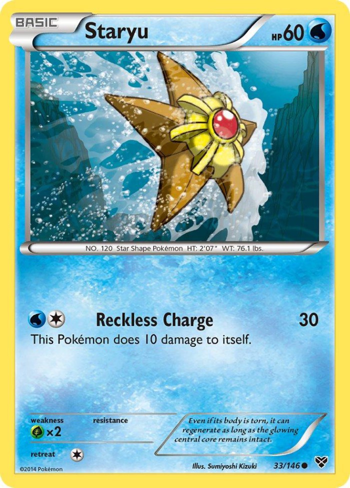 Carte Pokémon: Staryu [Stari]