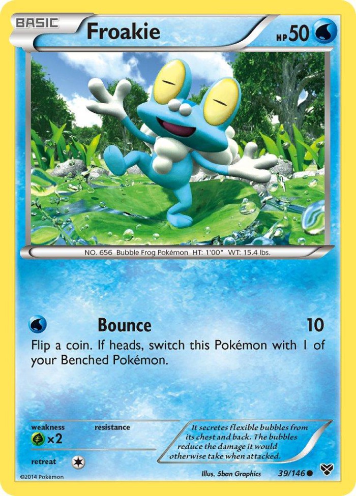 Carte Pokémon: Froakie [Grenousse]