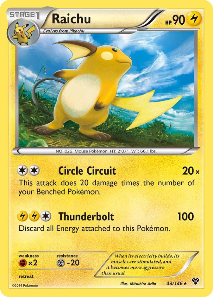 Carte Pokémon: Raichu [Raichu]