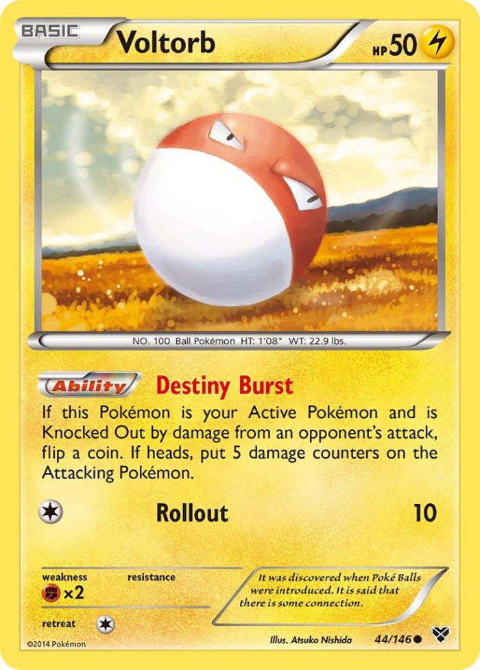 Carte Pokémon: Voltorb [Voltorbe]