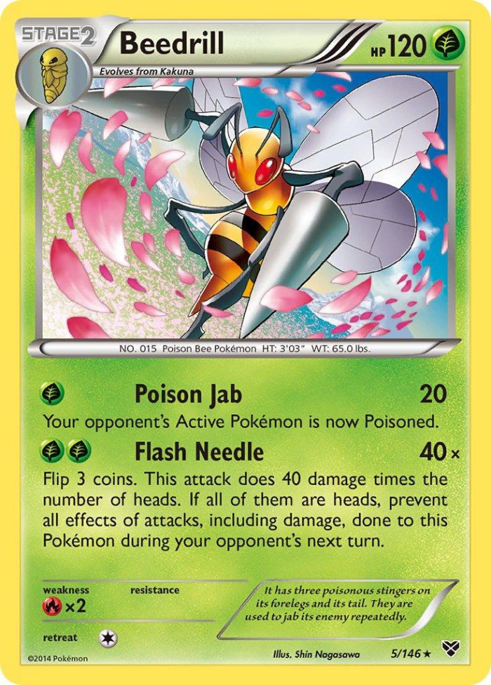 Carte Pokémon: Beedrill [Dardagnan]