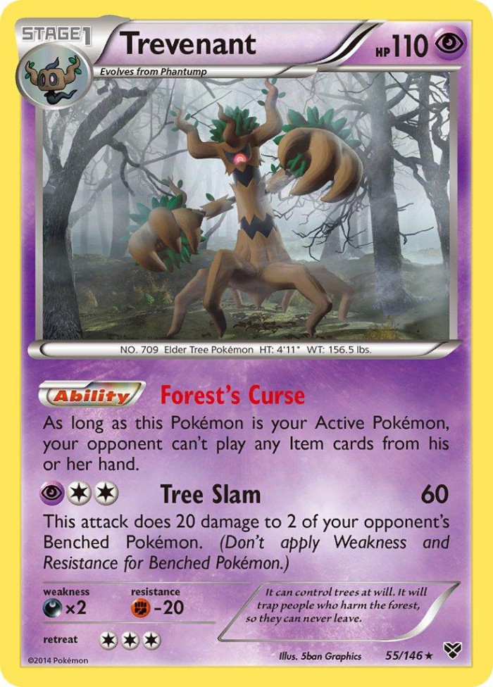 Carte Pokémon: Trevenant [Desséliande]