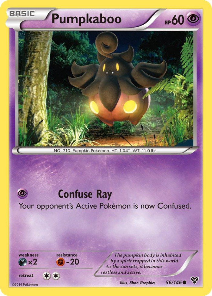 Carte Pokémon: Pumpkaboo [Pitrouille]