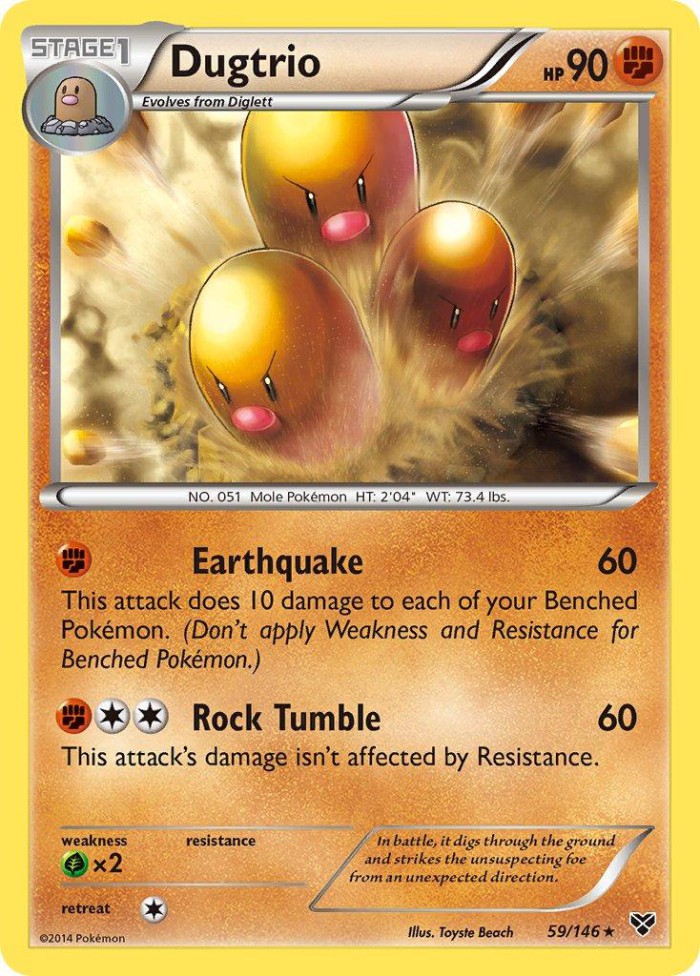 Carte Pokémon: Dugtrio [Triopikeur]