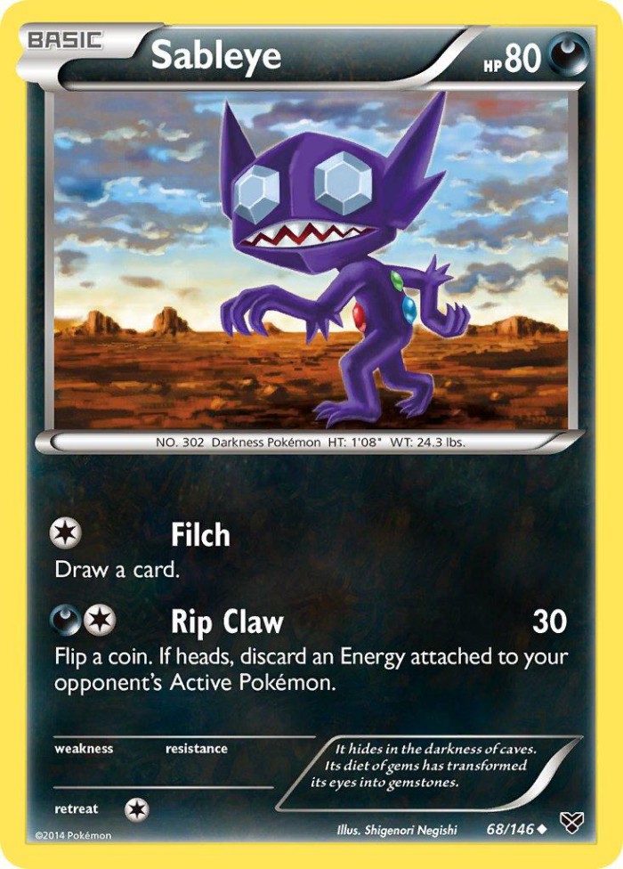 Carte Pokémon: Sableye [Ténéfix]