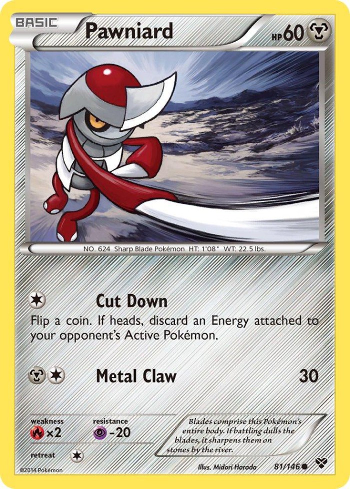 Carte Pokémon: Pawniard [Scalpion]