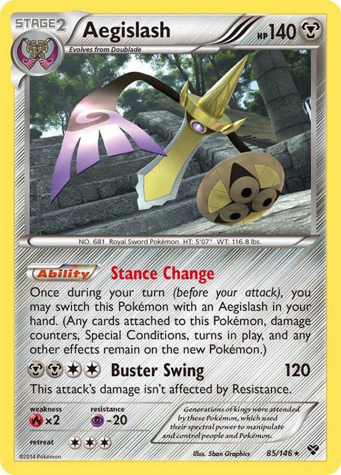 Carte Pokémon: Aegislash [Exagide]