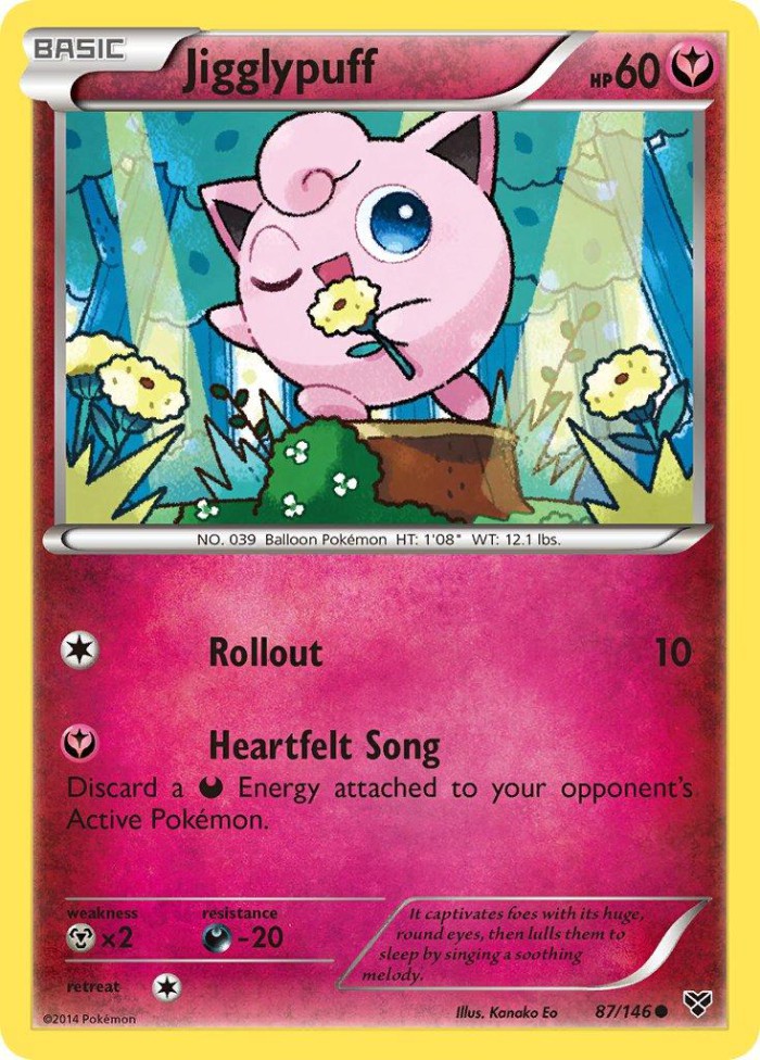 Carte Pokémon: Jigglypuff [Rondoudou]