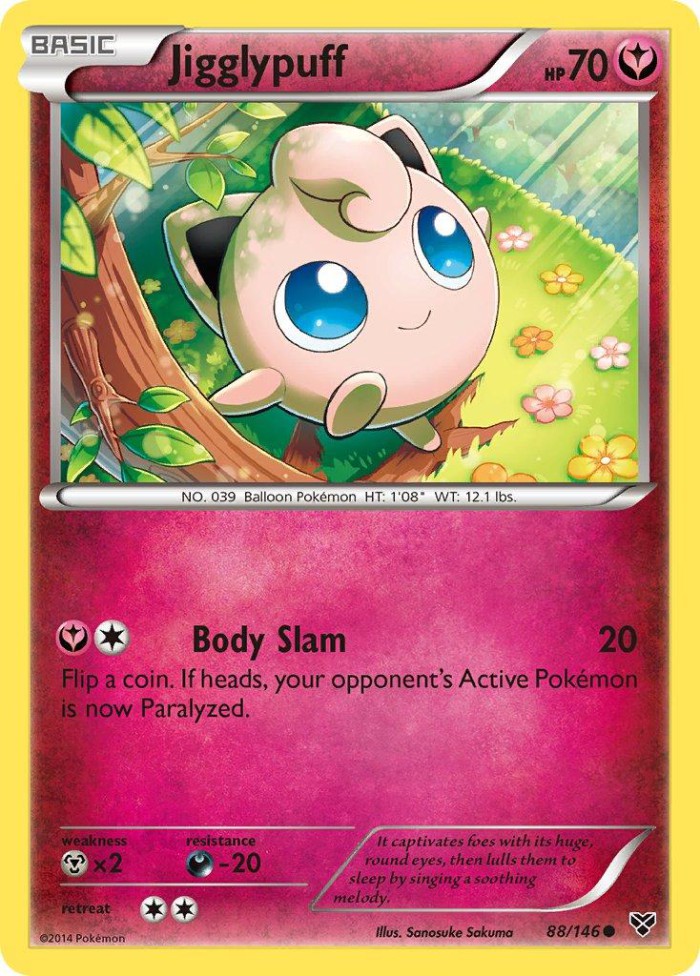 Carte Pokémon: Jigglypuff [Rondoudou]