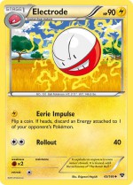 Carte Pokémon: Électrode