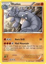 Carte Pokémon: Rhinoféros