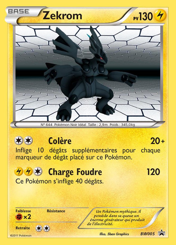 Carte Pokémon: Zekrom