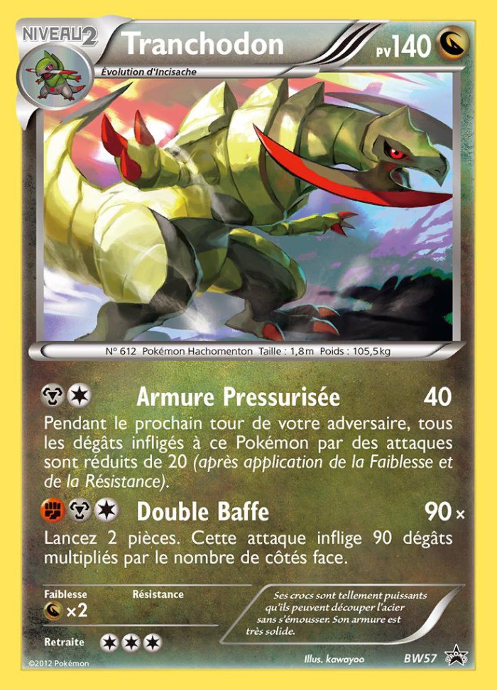 Carte Pokémon: Tranchodon