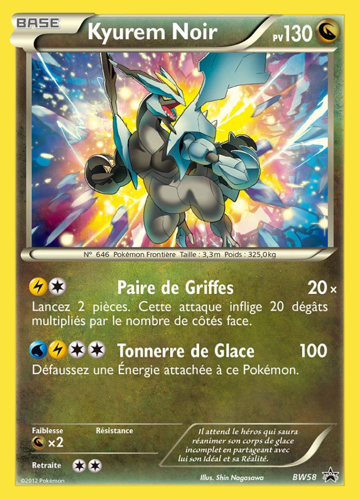 Carte Pokémon: Kyurem Noir