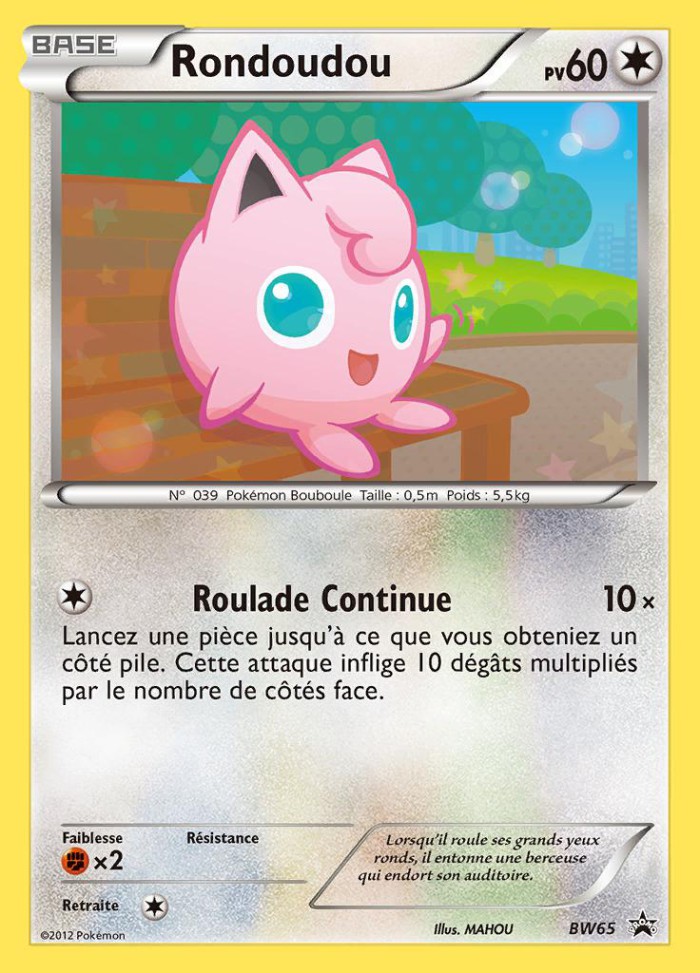 Carte Pokémon: Rondoudou