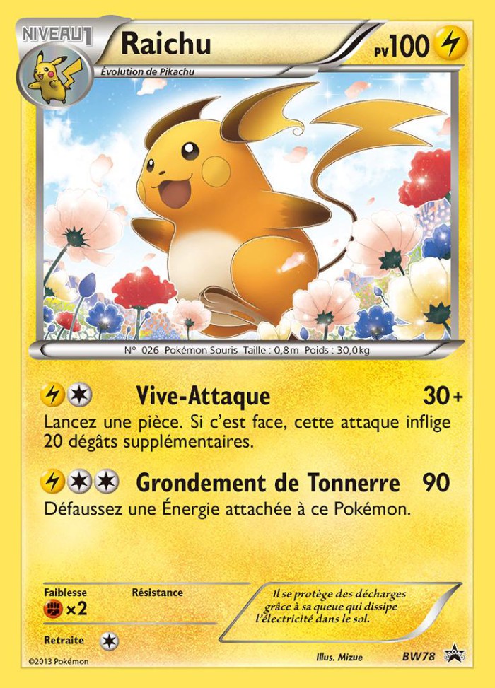 Carte Pokémon: Raichu