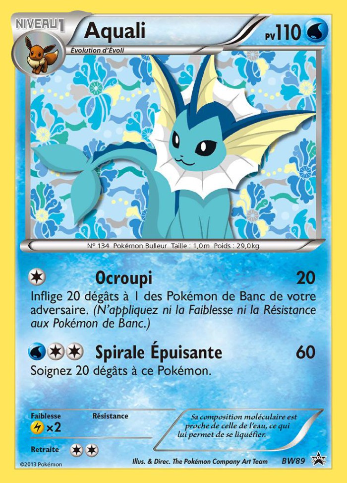 Carte Pokémon: Aquali