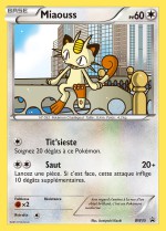 Carte Pokémon: Miaouss