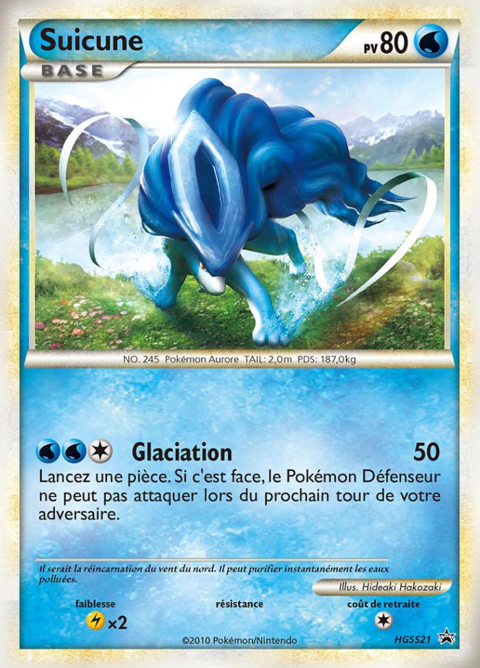 Carte Pokémon: Suicune