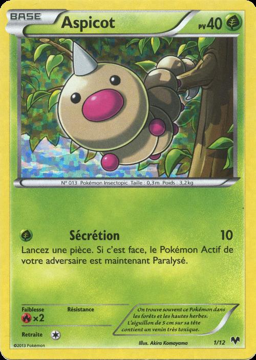 Carte Pokémon: Aspicot