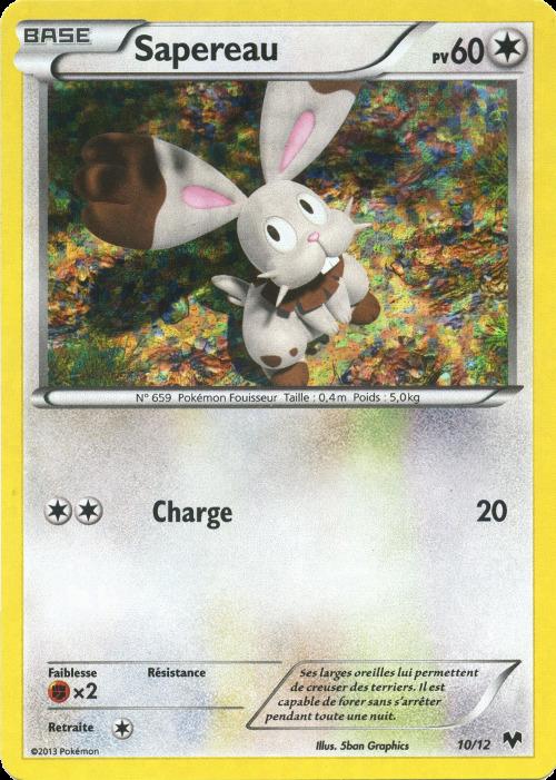 Carte Pokémon: Sapereau