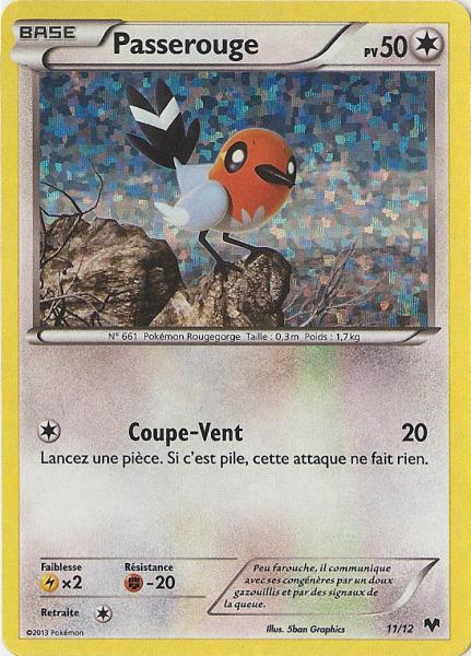 Carte Pokémon: Passerouge