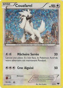 Carte Pokémon: Couafarel