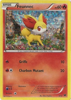 Carte Pokémon: Feunnec