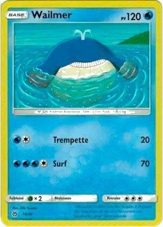 Carte Pokémon: Wailmer