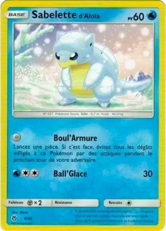 Carte Pokémon: Sabelette d'Alola