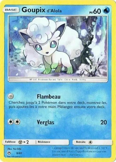 Carte Pokémon: Goupix d'Alola