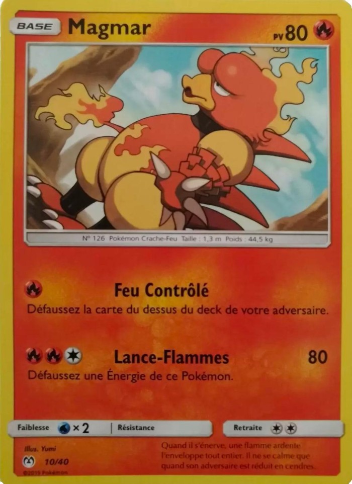 Carte Pokémon: Magmar