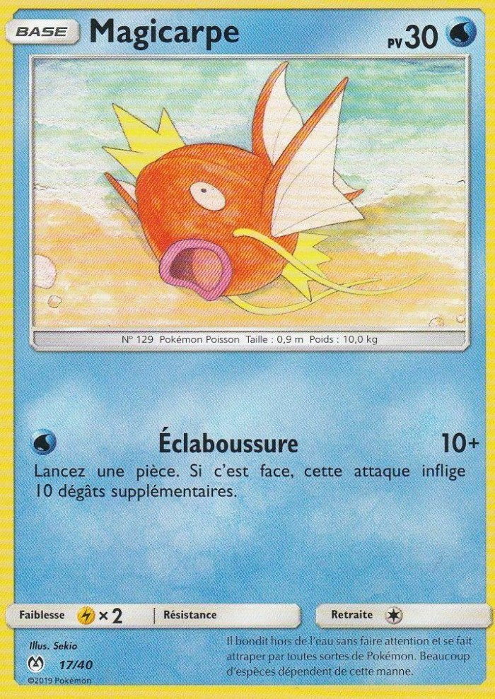 Carte Pokémon: Magicarpe