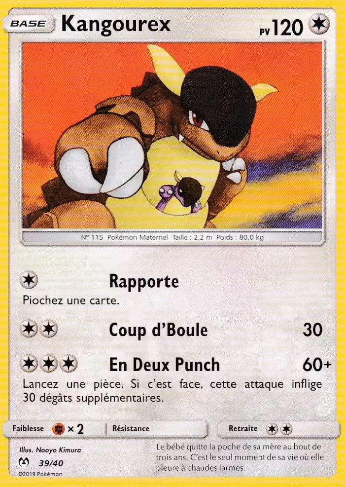 Carte Pokémon: Kangourex