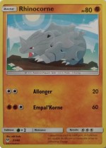 Carte Pokémon: Rhinocorne