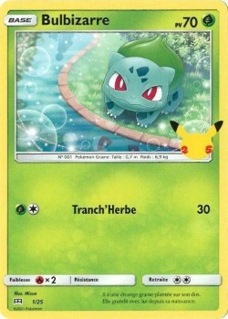 Carte Pokémon: Bulbizarre