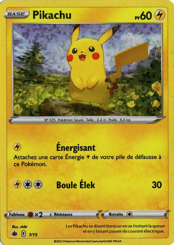 Carte Pokémon: Pikachu