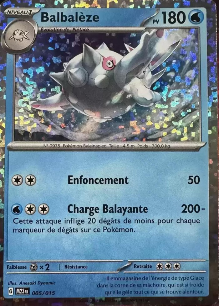 Carte Pokémon: Balbalèze